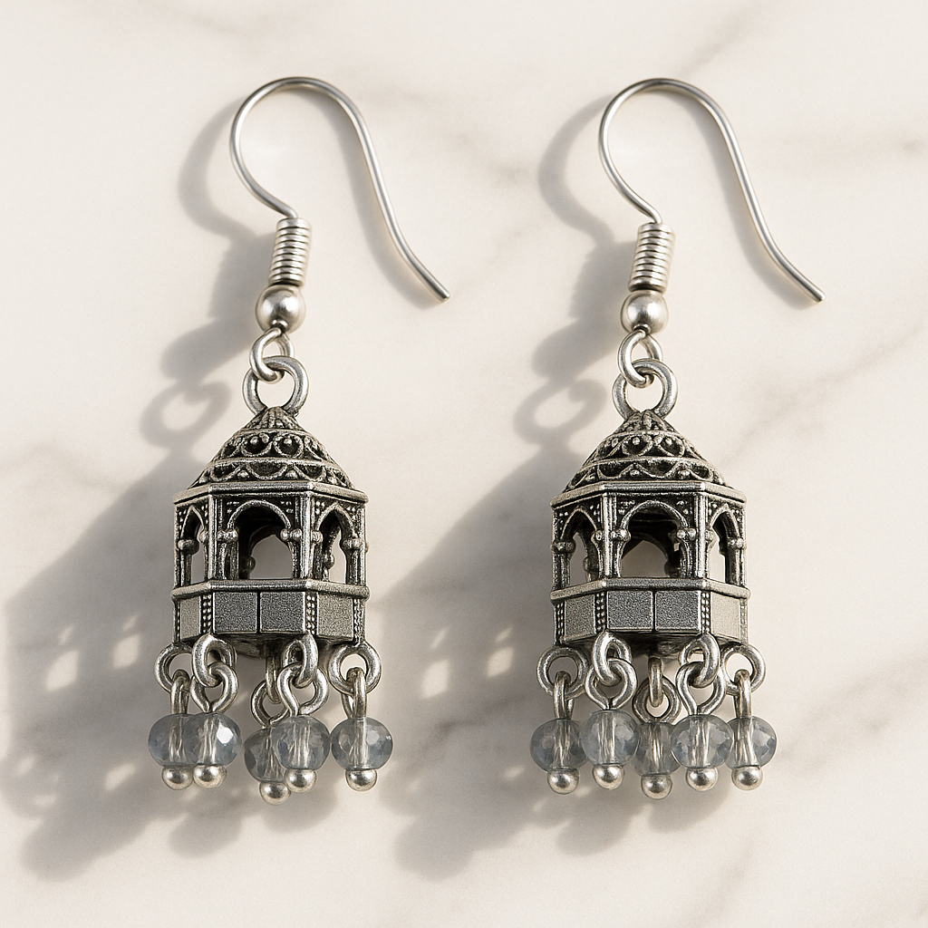 Heritage Minaret Jhumka Earrings